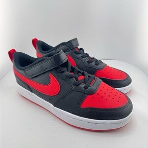 Nike Black and Red Athletic Shoes